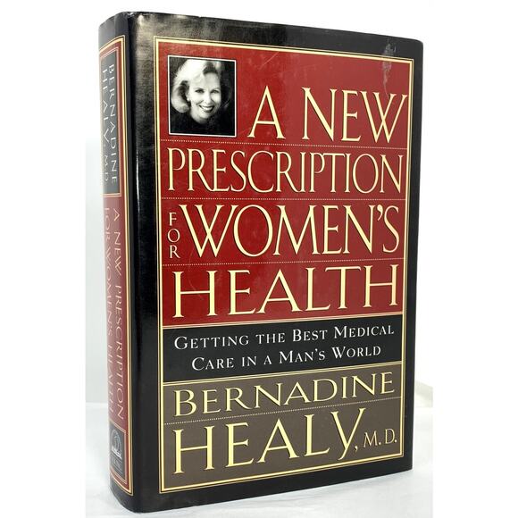 A New Prescription for Women's Health Hardcover Book Bernadine Healy 1995 First - Picture 8 of 8